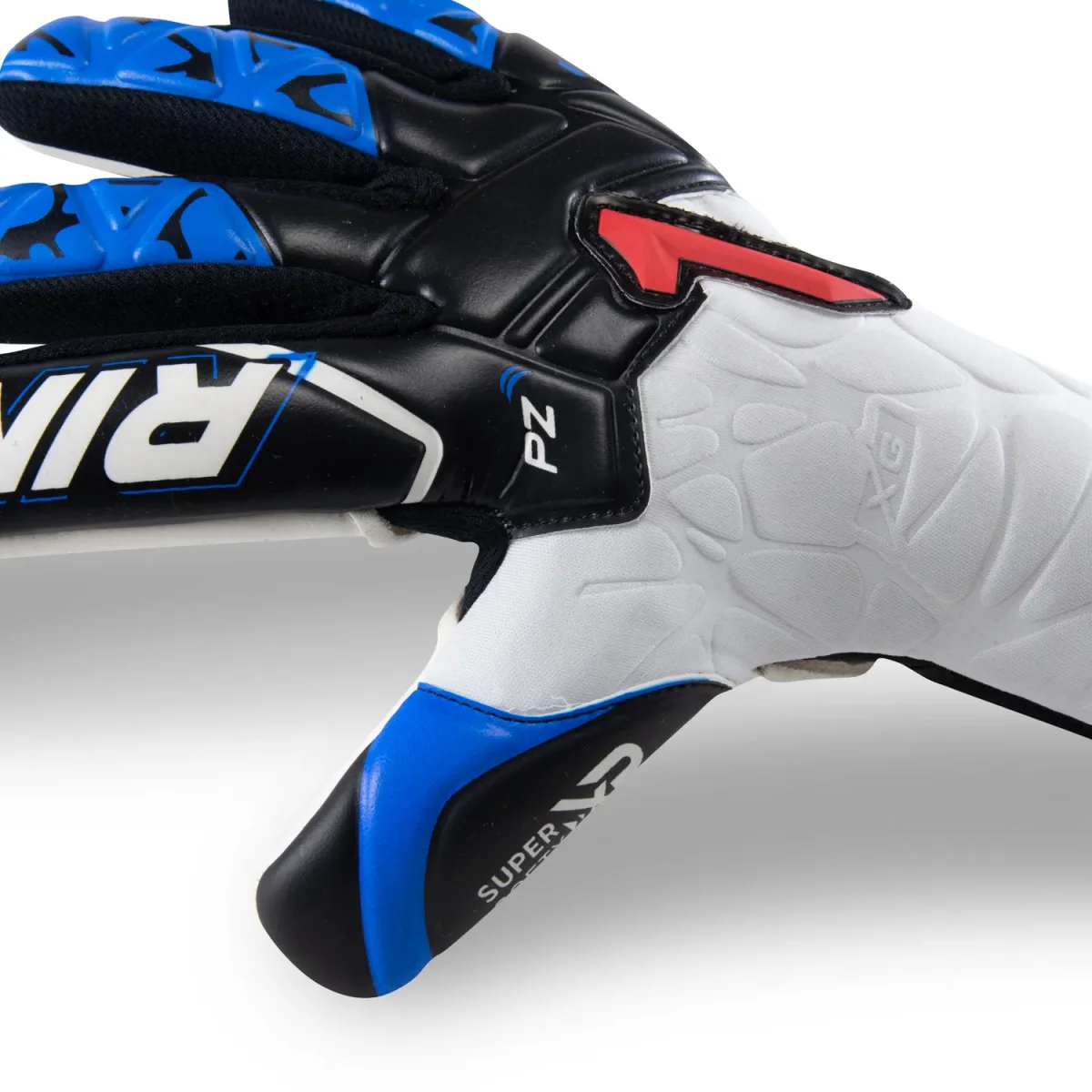 Luva Goleiro Rinat Xtreme Guard Dominius Prime Branco / Azul Infantil - Image 5