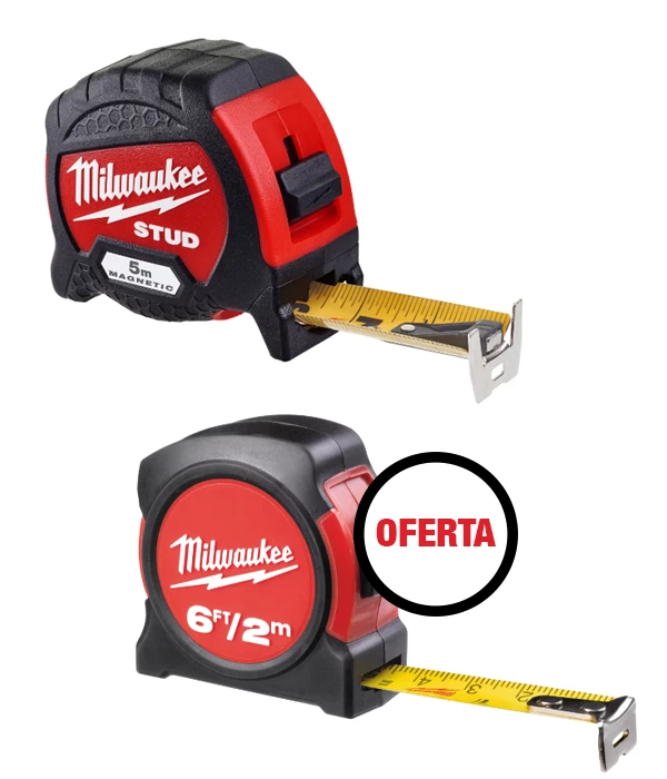 Fita Métrica STUD Magnética + Fita Métrica De Bolso 2M